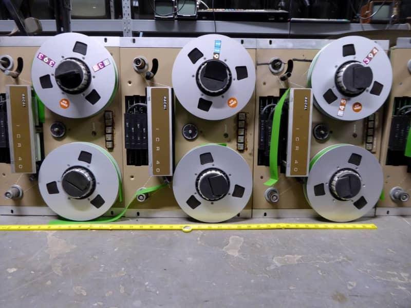 Rack mount 1 reel to reel tape drives - non prac version