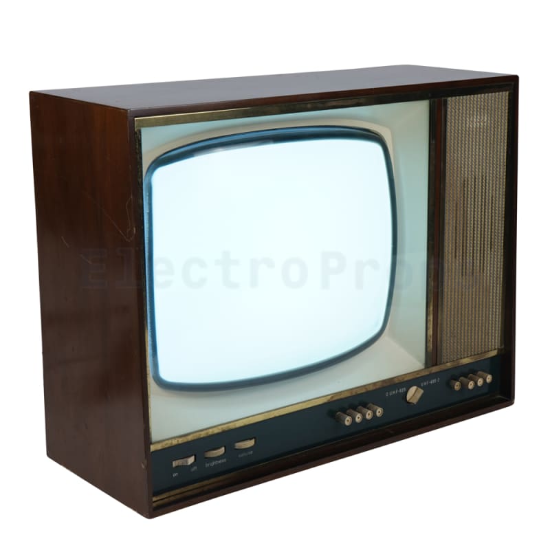 Practical Vintage black & white CRT TV 