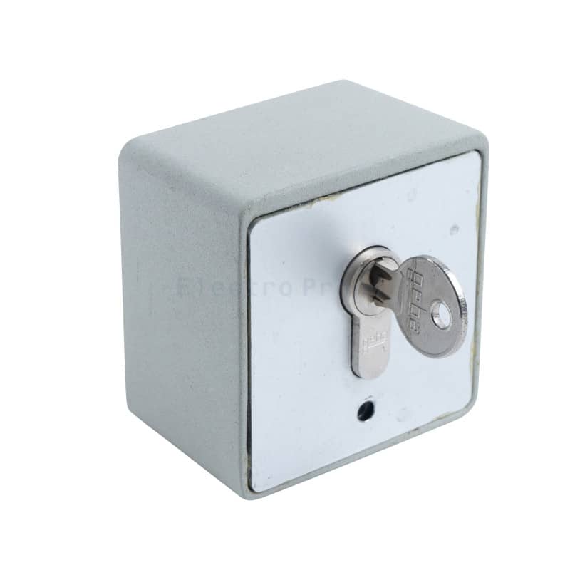 Shop/warehouse security shutter key operated control switch