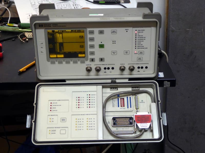 Practical laboratory instrument with yellow graphical screen & closable front