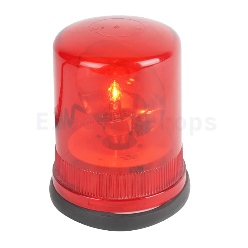 Large red rotating beam Light 
