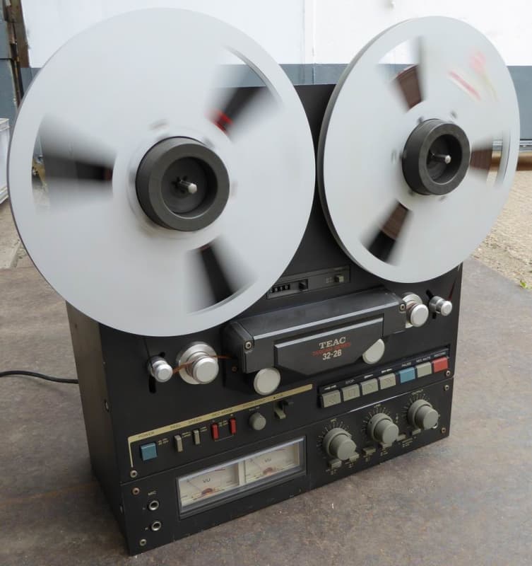 Practical professional Teac tape recorder