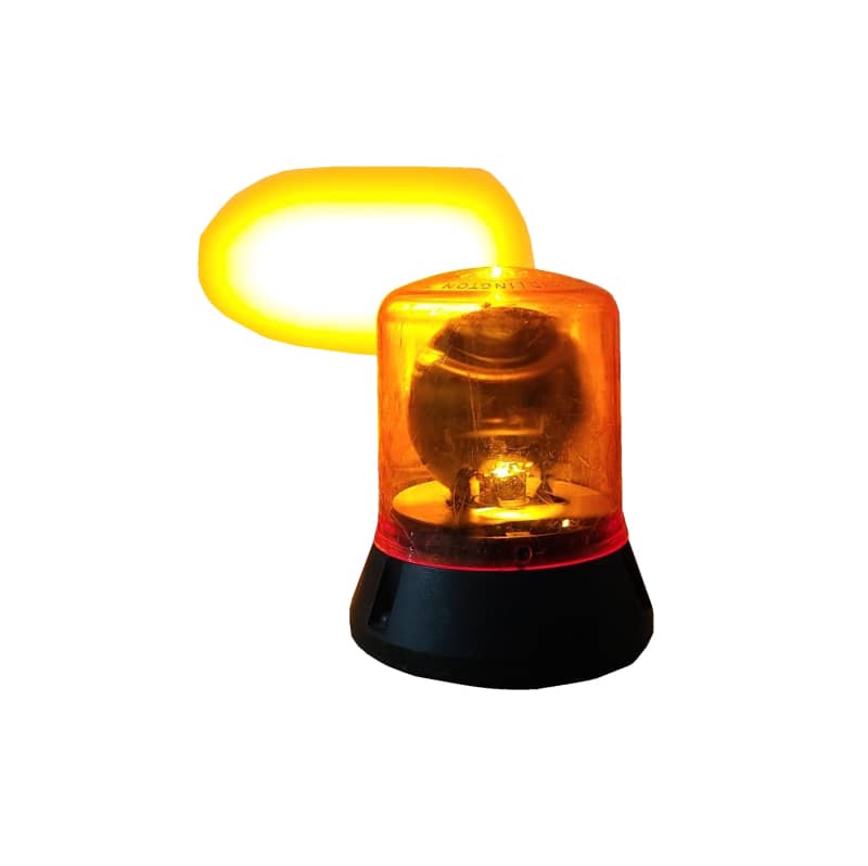 Amber Beacon Light