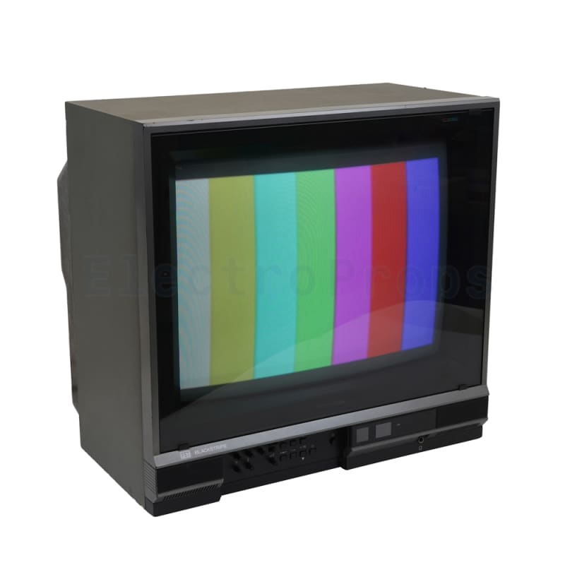 Practical large Toshiba colour CRT TV 