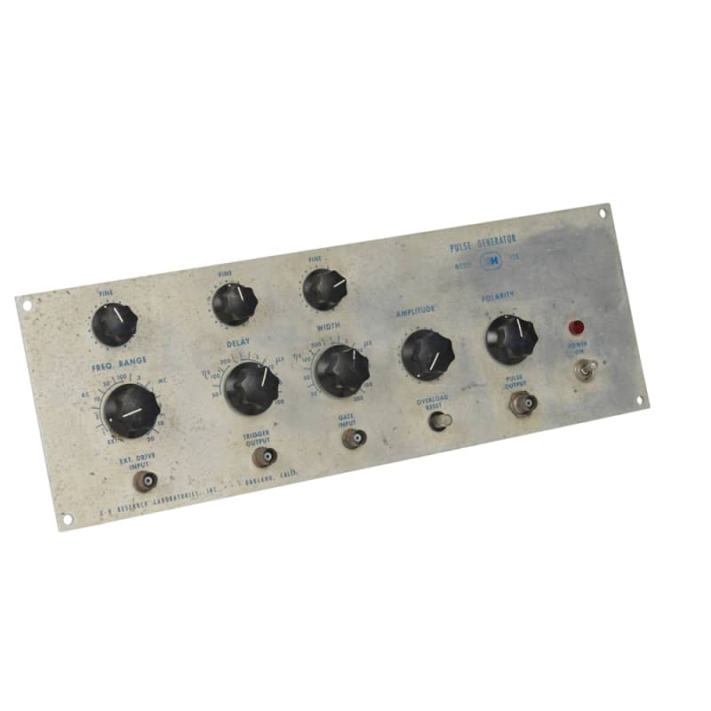 Silver Pulse Generator control panel