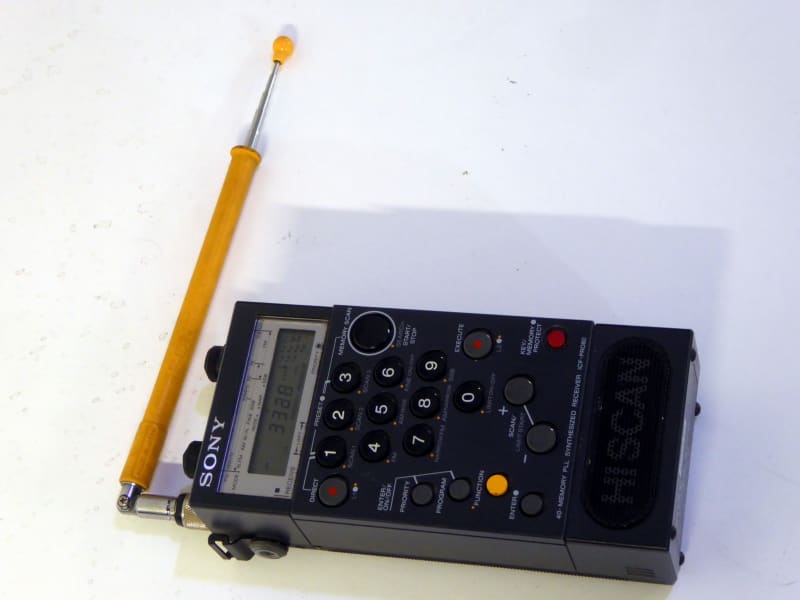 Practical Sony ~ICF-PRO80 professional hand-held radio scanner/receiver