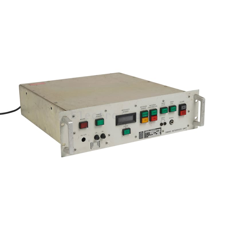 Rack-mounting DMHD Interface Unit with coloured square buttons