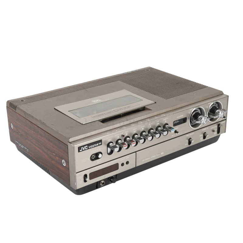 Period VHS VCR/Video Cassette Recorder with piano type controls