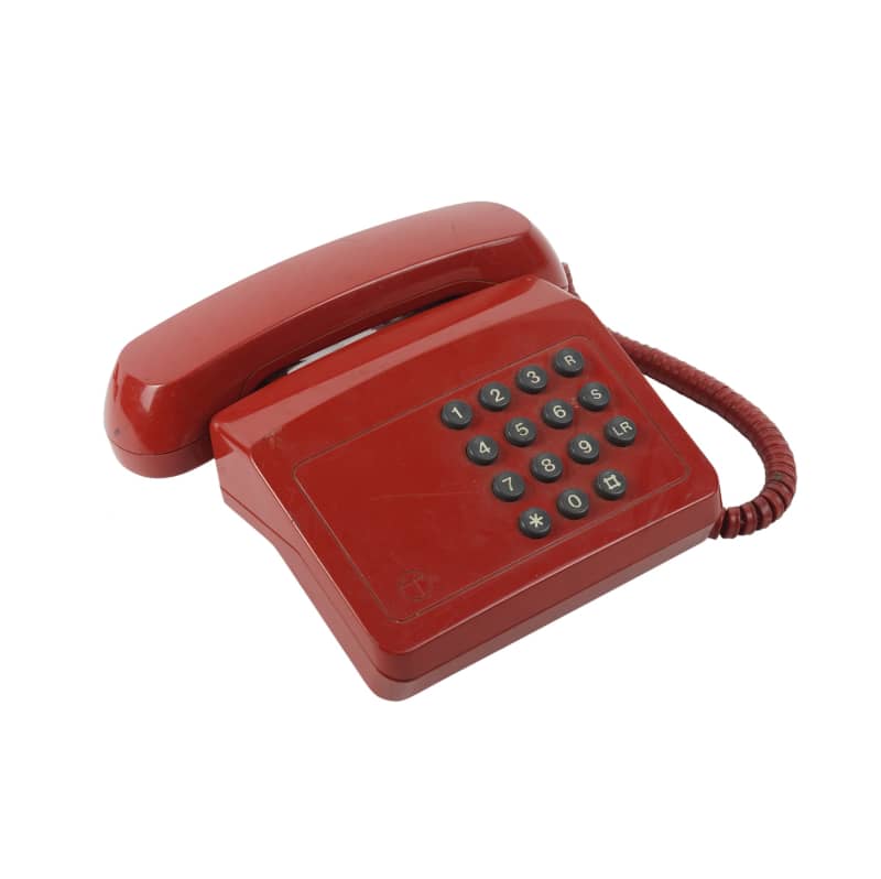 Selection of Red Desktop Phones