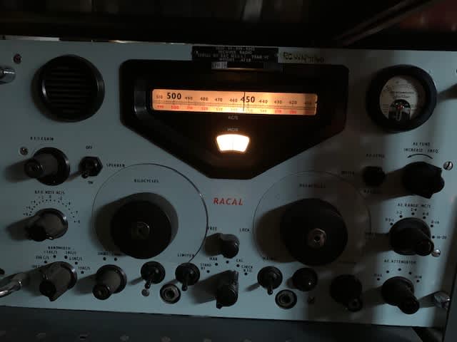 1950s-1960s Racal military navy radio receiver