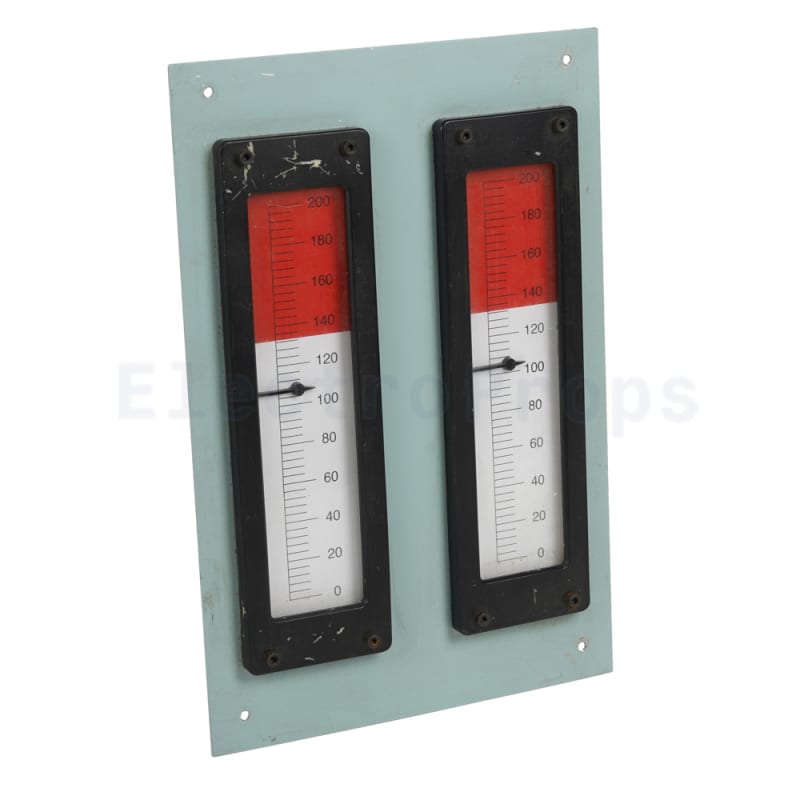 Naval Linear twin Gauge Panel