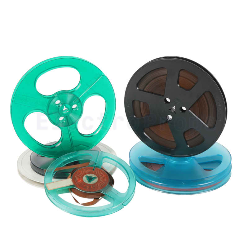 Coloured Plastic Tape Cassettes