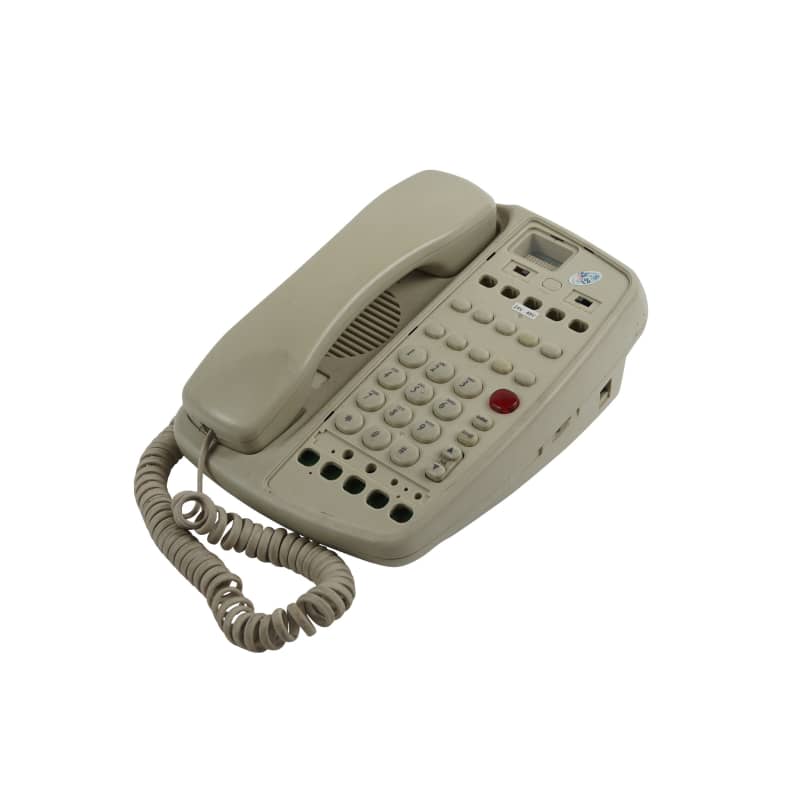 Beige Desk Phone