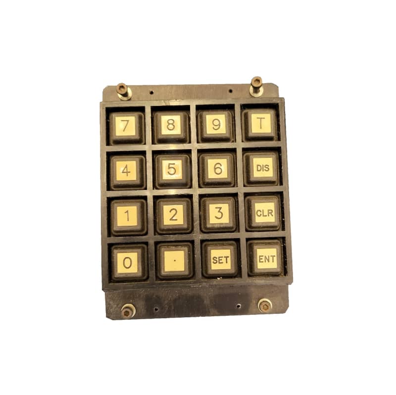 Black Square Code/ Entry Keypad