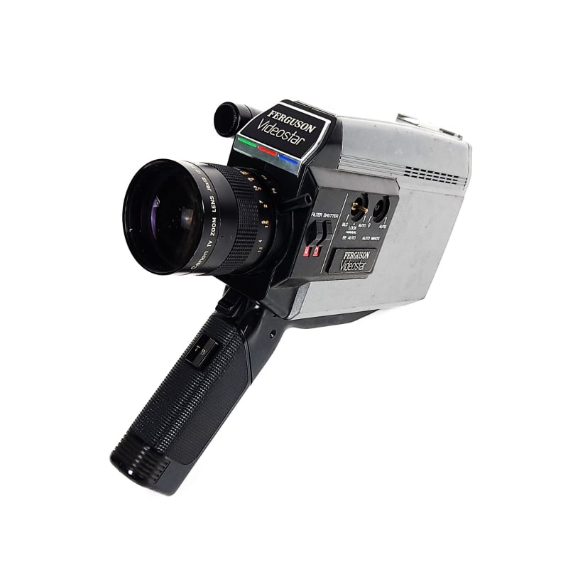 Vintage Ferguson Videostar Colour Video Camera | Electro Props Hire