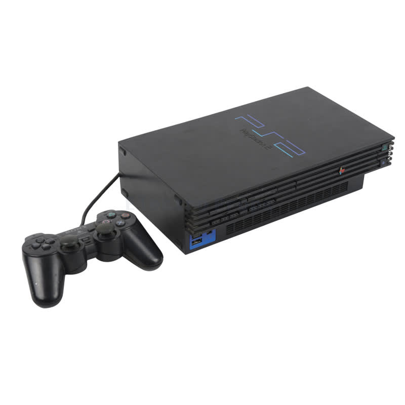 Non Practical Playstation 2 Game Console & Controller