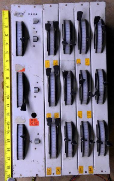 Period quadrant fader panels