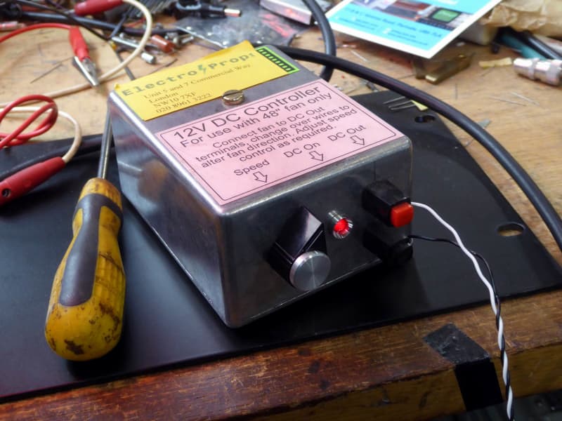 Adjustable variable 0 12 Volt power supply Electro Props Hire