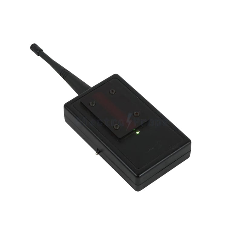 Practical controllable handheld scanner / detector prop with bar graph display