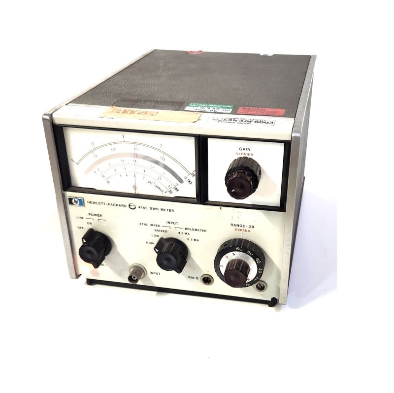 Practical HP SWR laboratory electronic instrument with analogue meter