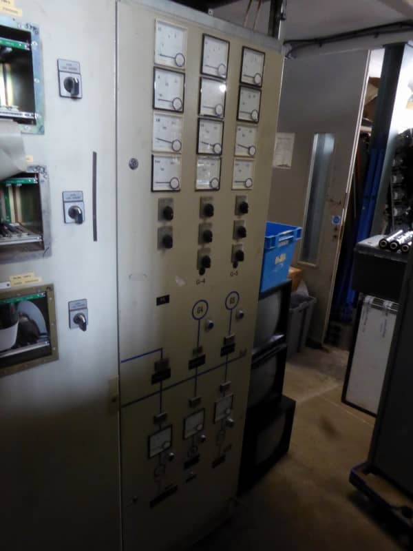 Tall electrical control/plant room power /switchgear cabinets