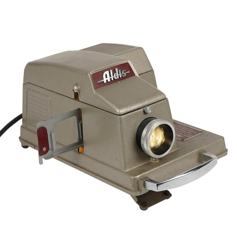 Practical vintage Aldis 35mm photographic slide projector