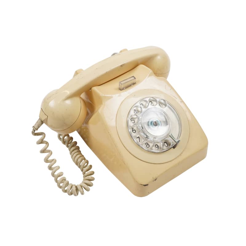 1960s-1970's Cream Rotary dial GPO 706 style Telephone