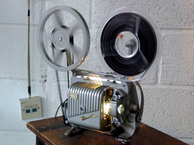 Practical vintage ZEISS IKON 8mm Movilux cine film projector