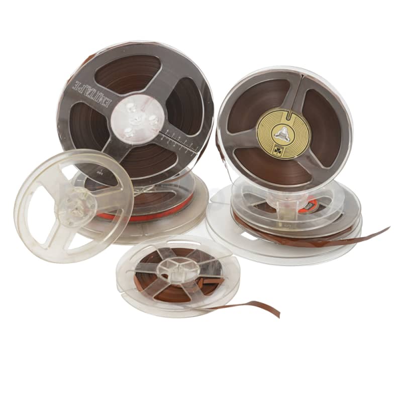 Clear Plastic Tape Cassettes