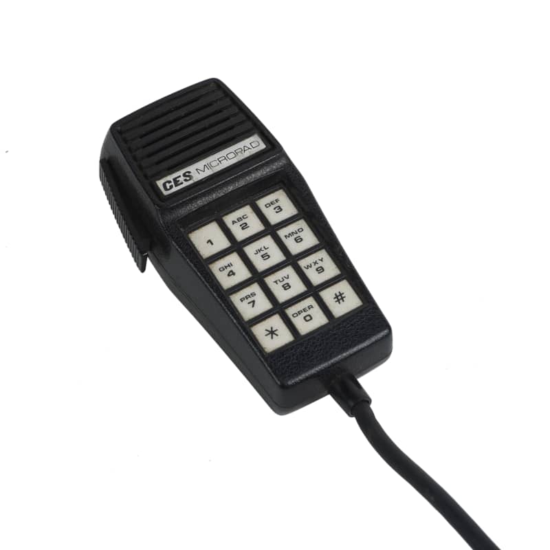 CES Microrad fist Microphone with numeric keypad