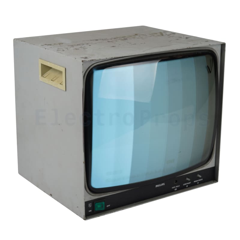 PHILIPS CRT Monitor Black and White 