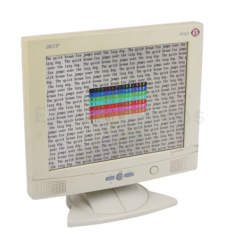 ACER Beige Computer Monitor 