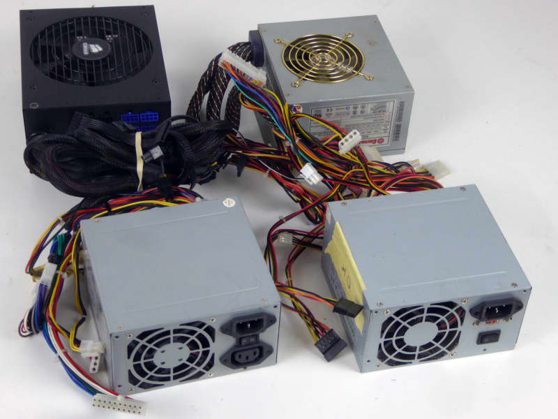 Assorted desktop PC internal power supplies