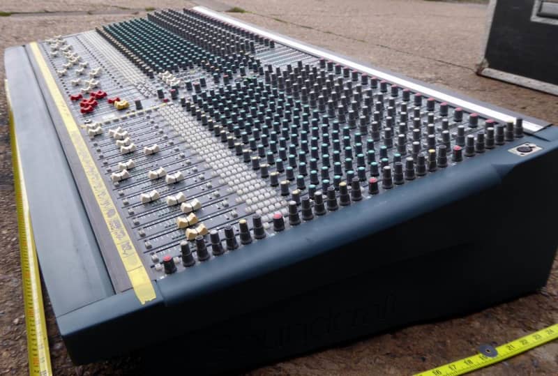 Huge 40 channel Soundcraft K3 theatre audio mixer