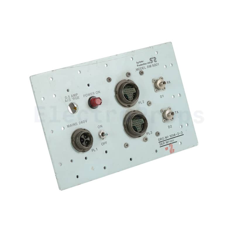 Naval Panel With Round Connectors 