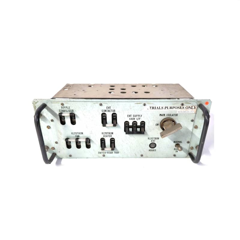 Non Practical Naval Duck Egg Blue Electrical Breaker Panel