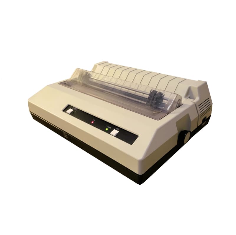 Practical 1980s - 1990s dot matrix printer