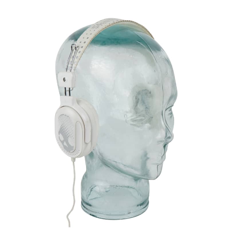 White Skullcandy Contemporary Headphones