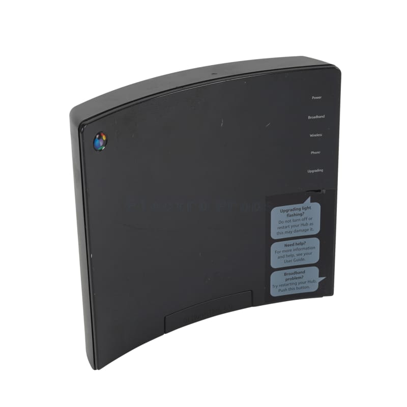 Black Wireless Router