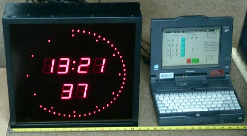 Fully practical studio clock/timer