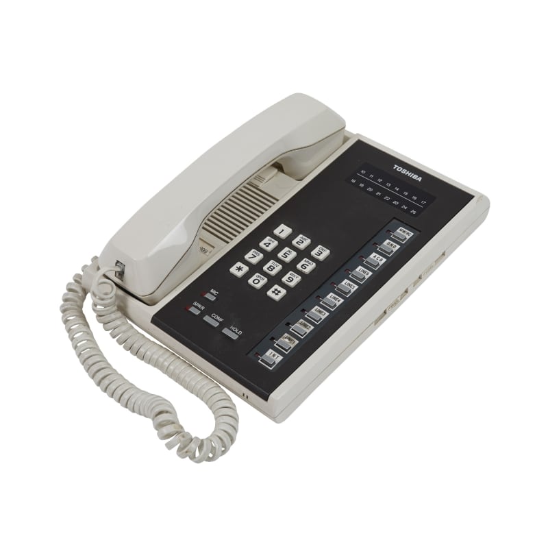 Toshiba office phones with multiple pre-set buttons