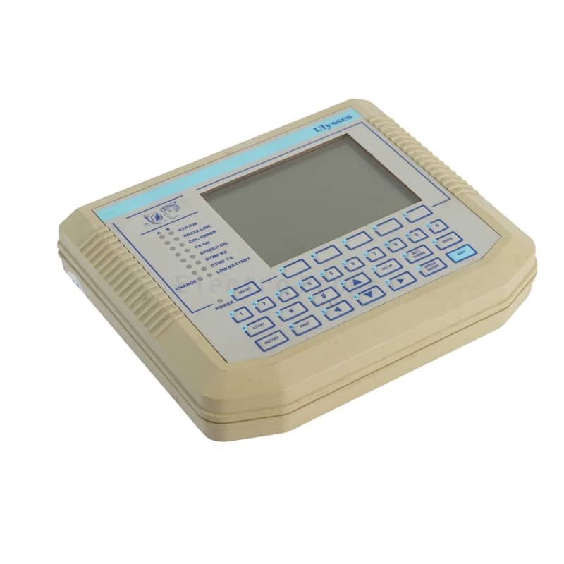 Ullysees portable data terminal with LCD display, membrane keypad