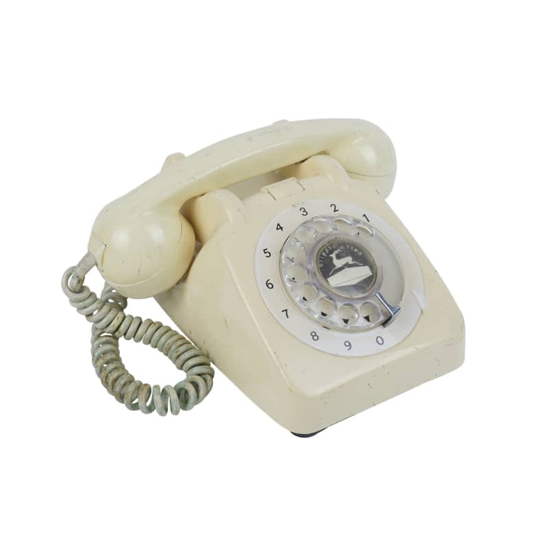 Period Cream Rotary Dial Telephone