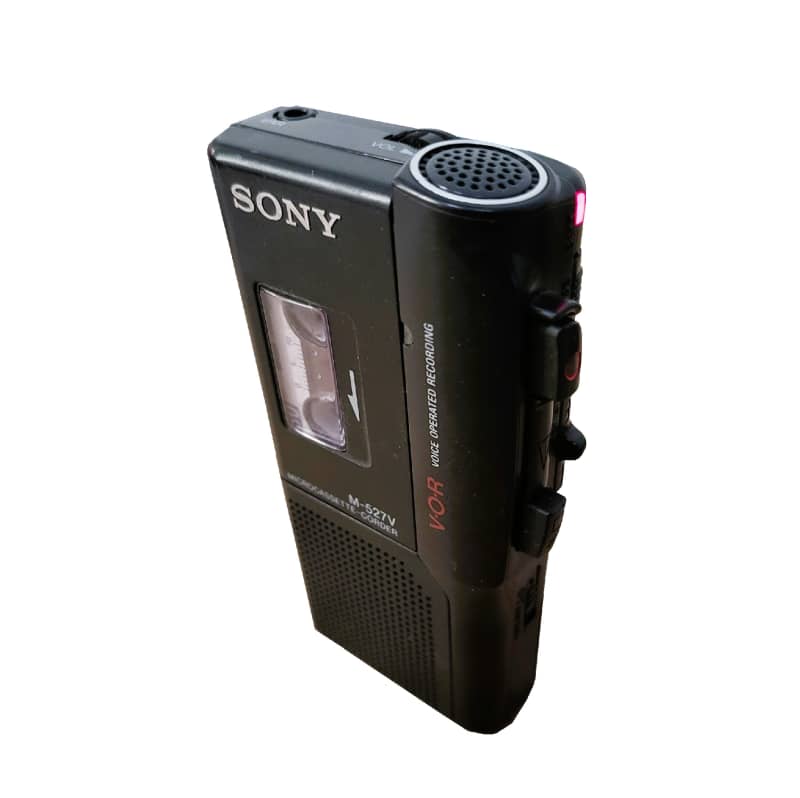 Practical Sony M-527V Microcassette-Corder Dictaphone