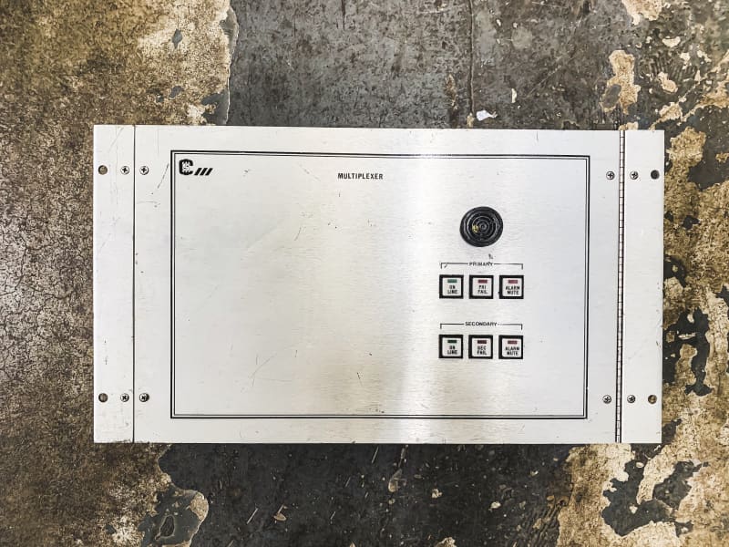 Silver Alarm sounder panel (Multiplexer)