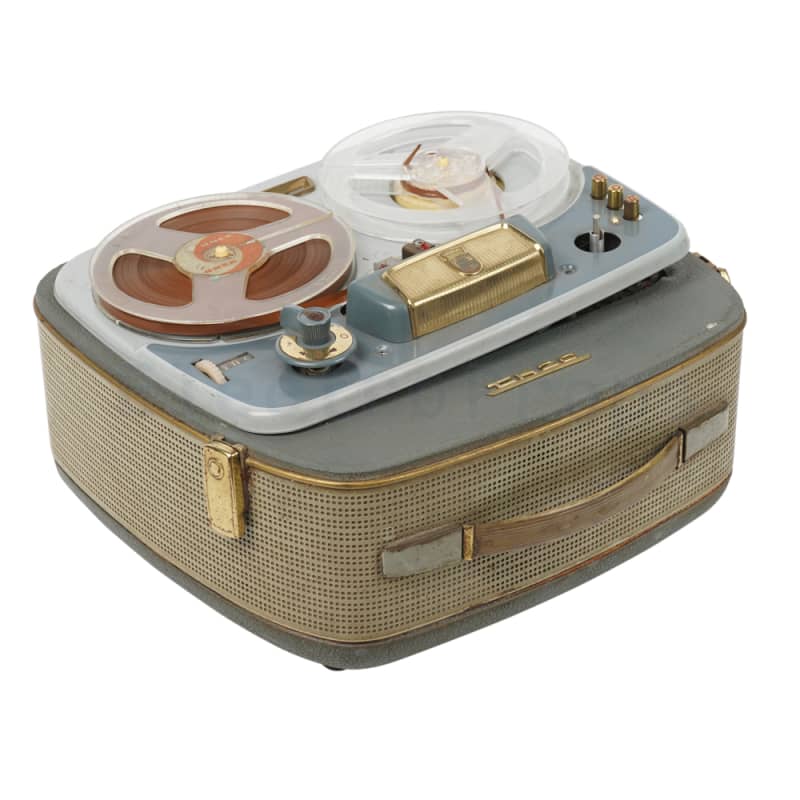 Practical Akai 1970s tape recorder