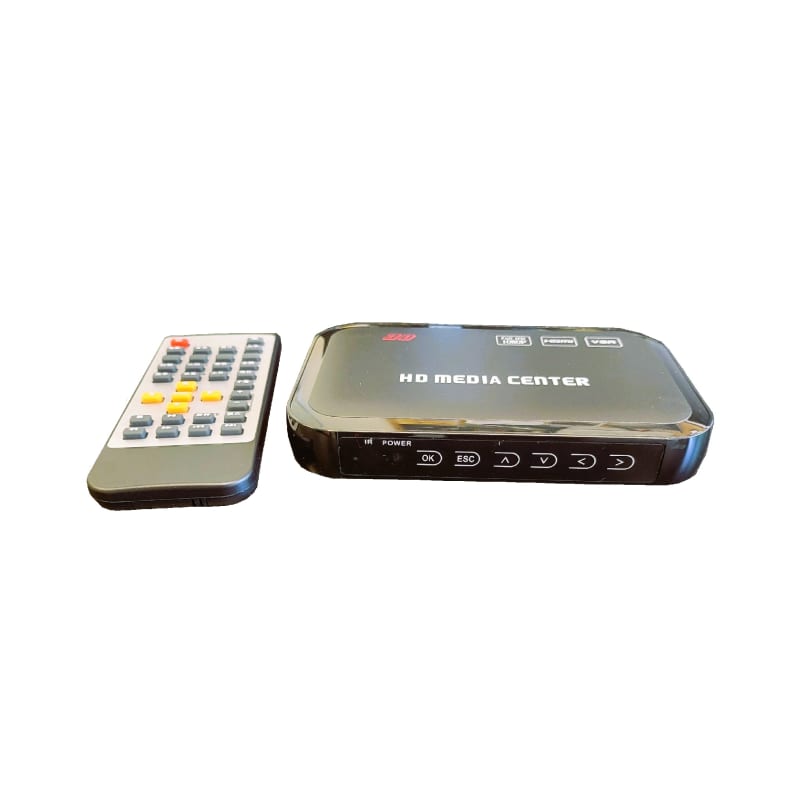 Media Player for TVs, video monitors or LCD screens