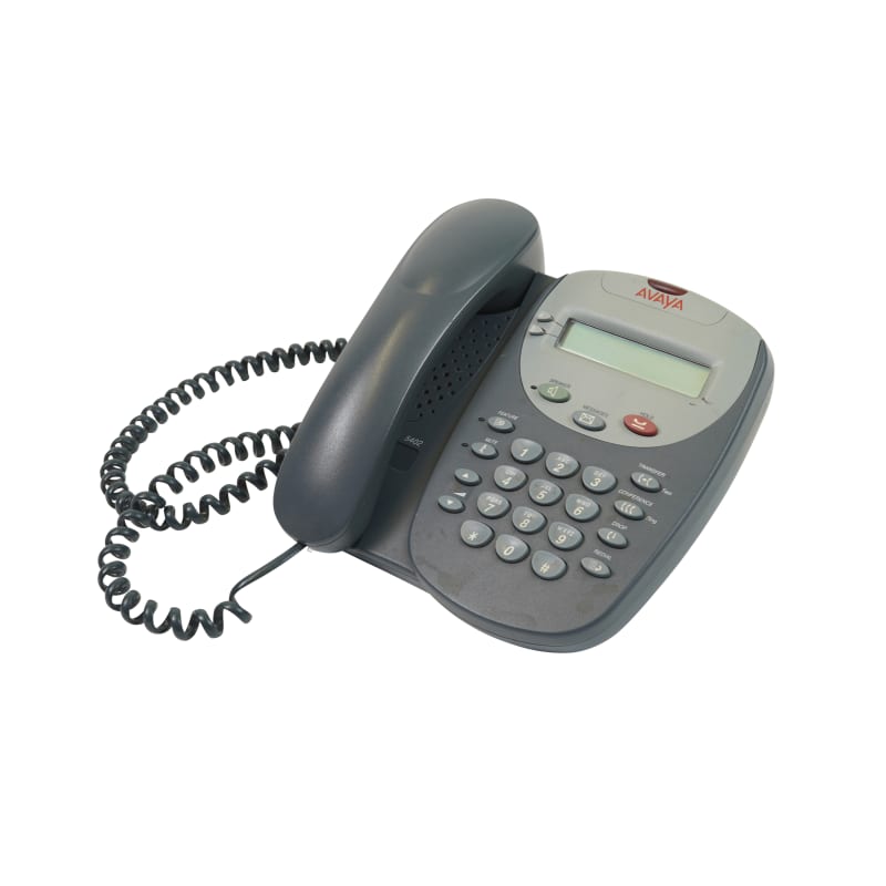 Black Desk Phone