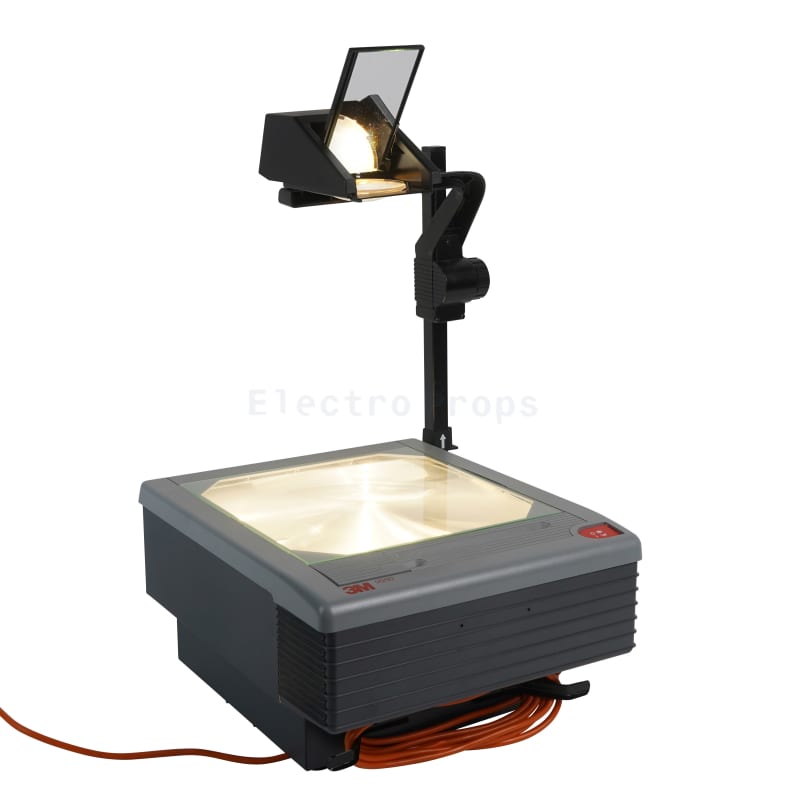 Grey 1980s-1990s 3M overhead projector