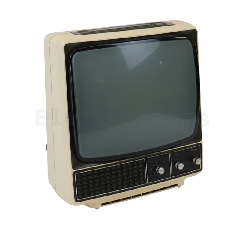 Practical PHILIPS black & white CRT TV